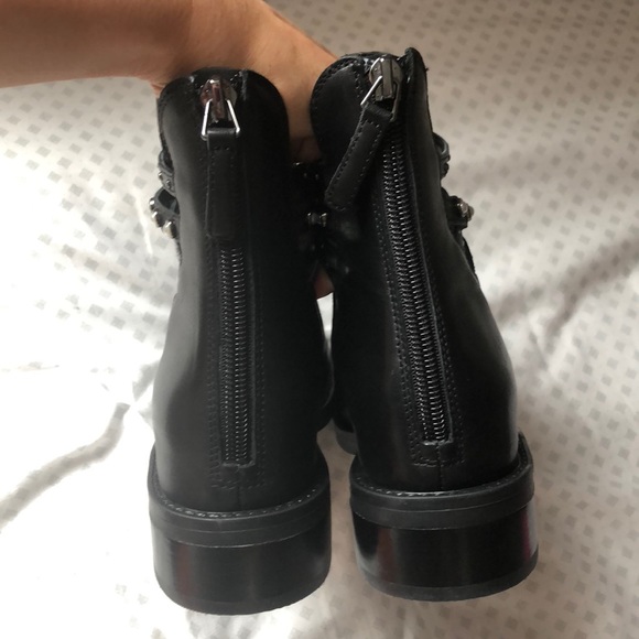 NEW Nine West Studded Cut Out Booties Boots - Picture 6 of 7